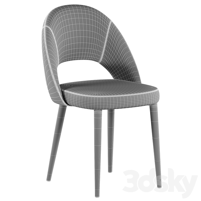 Deephouse Chair Boston 3ds Max - thumbnail 2