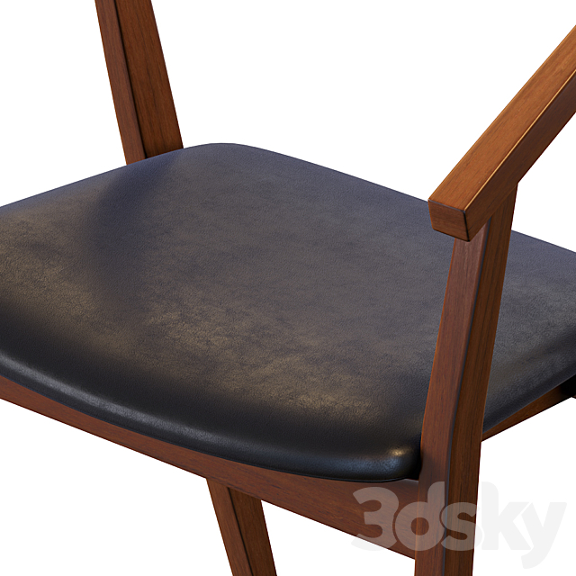 Deephouse chair john 3DS Max Model - thumbnail 4