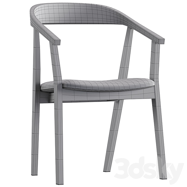 Deephouse chair john 3DS Max Model - thumbnail 5