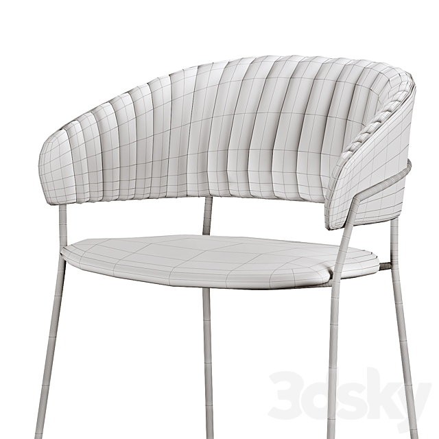 Deephouse Chair Pisa 3DS Max Model - thumbnail 3