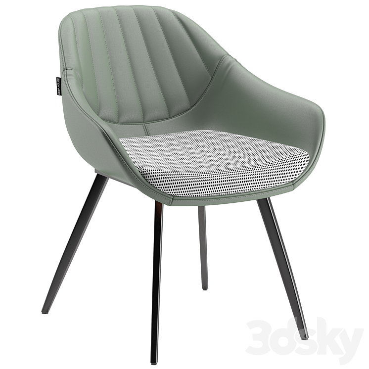 Deephouse. Chair Rotterdam 3DS Max Model - thumbnail 2