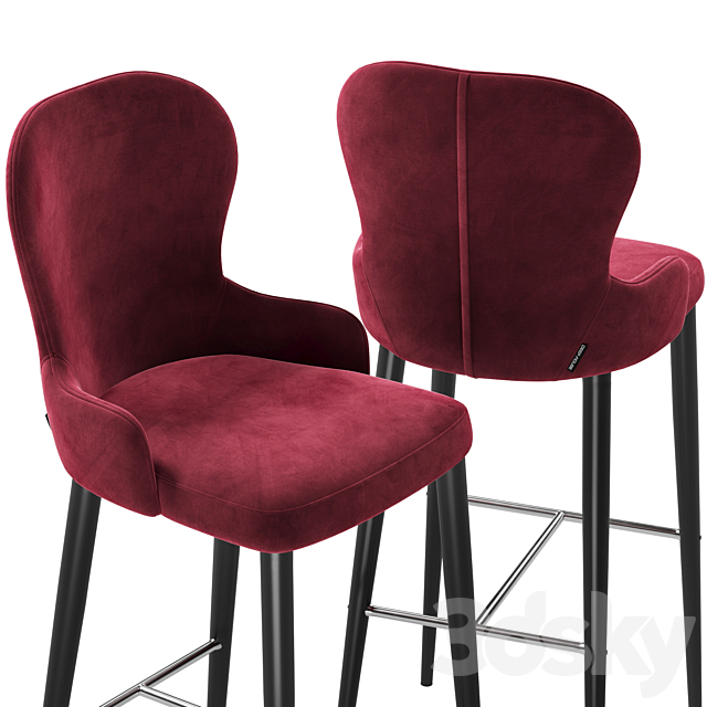 Deephouse Chamonix Bar Stool 3DSMax File - thumbnail 3