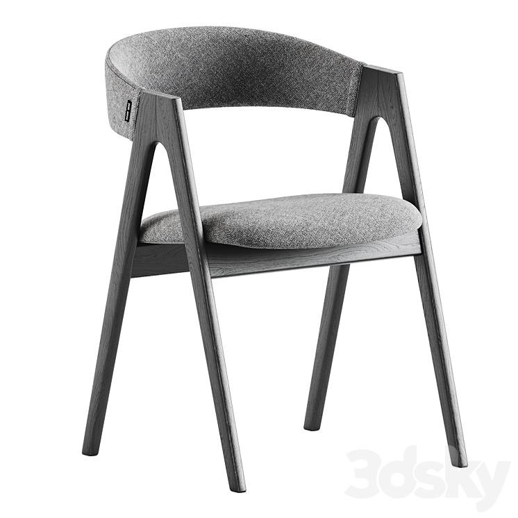 Deephouse Dublin Chair 3DS Max Model - thumbnail 2