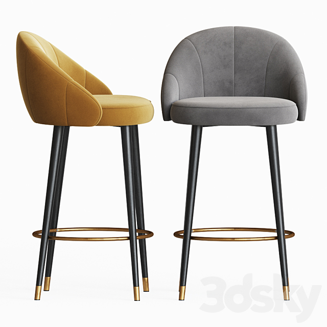 Deephouse ferrara barstool 3DSMax File - thumbnail 3