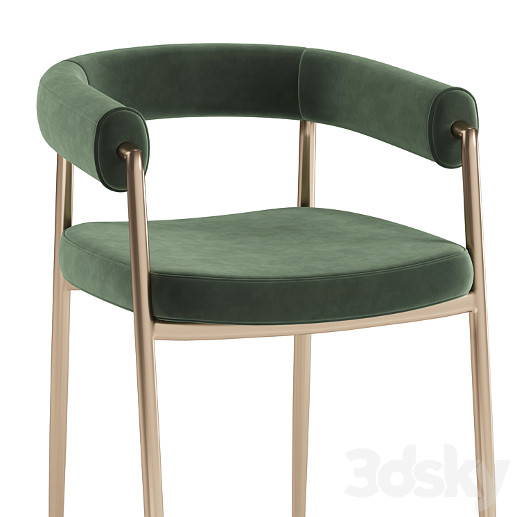 Deephouse Manchester Chair 3DS Max Model - thumbnail 2