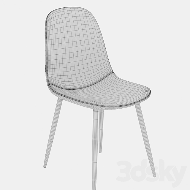 Deephouse stool copengagen 3ds Max - thumbnail 3