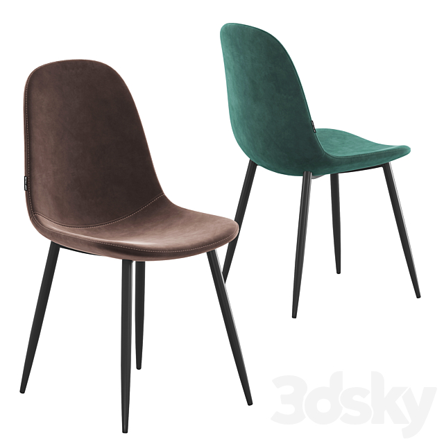 Deephouse stool Corsica San Remo Copenhagen 3DS Max Model - thumbnail 2