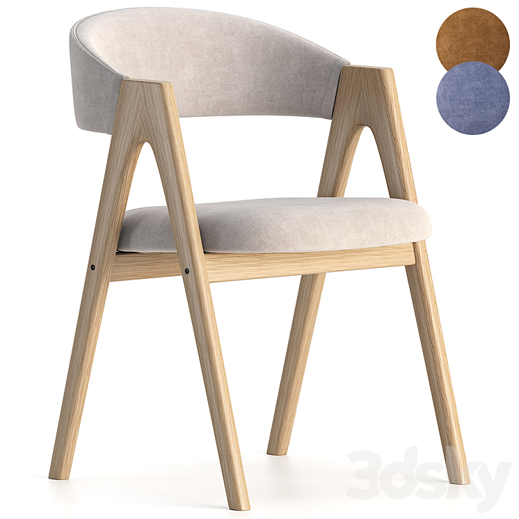 Deephouse Stool Dublin 3DS Max Model - thumbnail 1