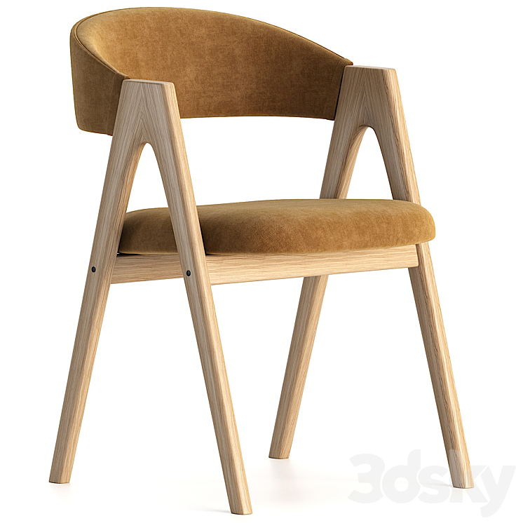 Deephouse Stool Dublin 3DS Max Model - thumbnail 2