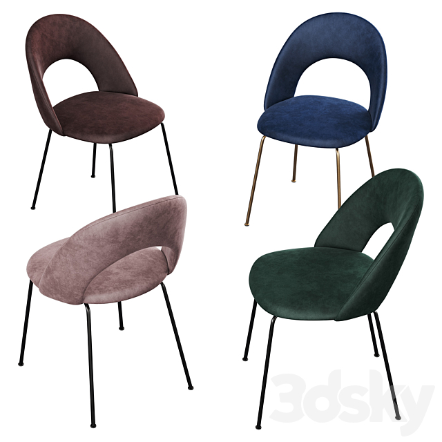 Deephouse Tichino Chair 3ds Max - thumbnail 2