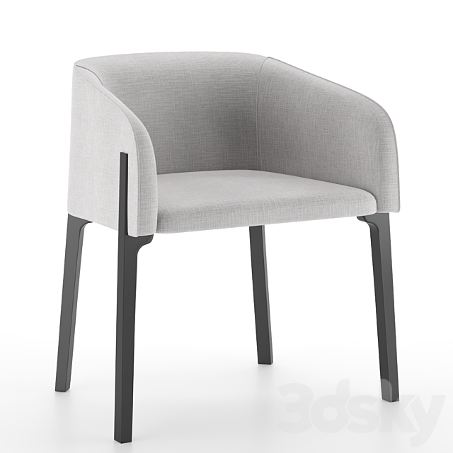 DePadova Chesto Dining chair 3DSMax File - thumbnail 1