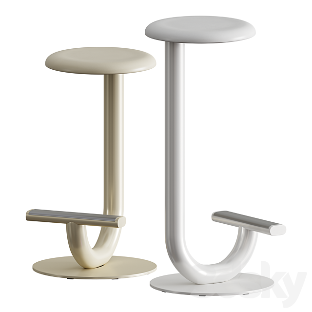 Desalto STRONG Stool 3DSMax File - thumbnail 1