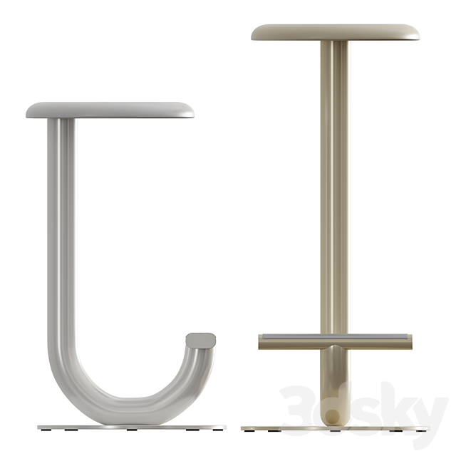 Desalto STRONG Stool 3DSMax File - thumbnail 6