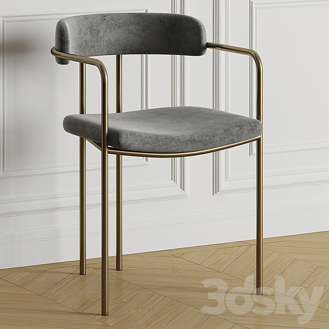 Design chair Lenox from Romatti 3DSMax File - thumbnail 1