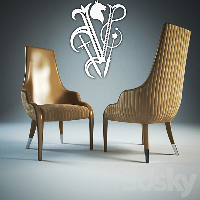 Dining Chair 3DS Max Model - thumbnail 2