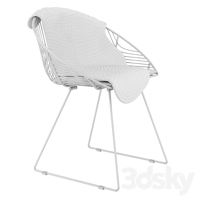 Dining Chair 3DSMax File - thumbnail 5