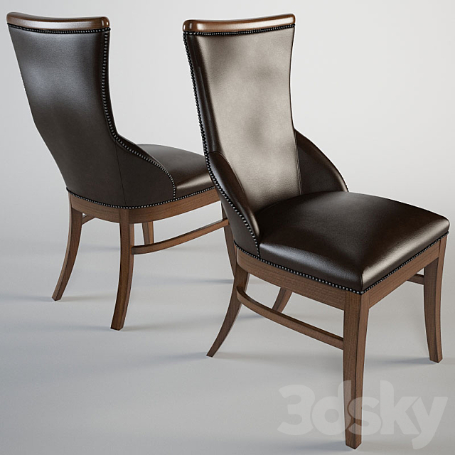 Dining Chair 8562-151 River Run Schnadig 3ds Max - thumbnail 1