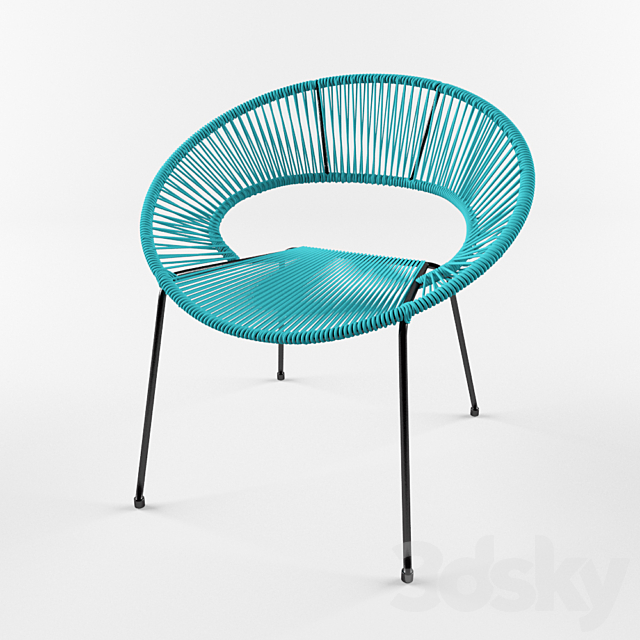 Dining chair Acapulco 3DSMax File - thumbnail 2