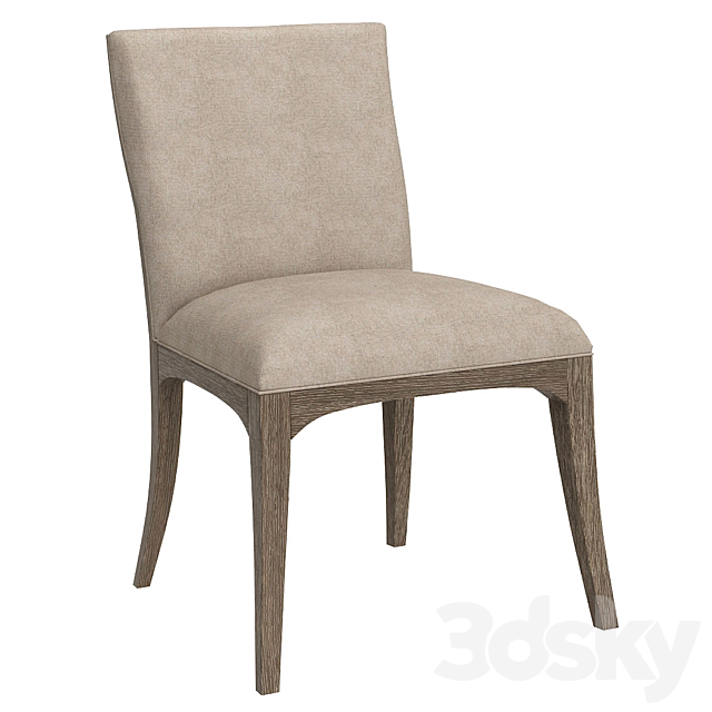 Dining chair Fusion Side Chair Caracole 3ds Max - thumbnail 1