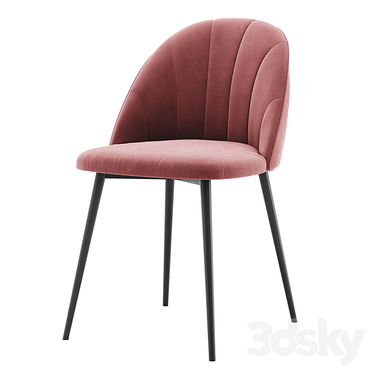 Dining Chair LOGAN from STOOLGROUP | LOGAN CHAIR 3DS Max Model - thumbnail 2