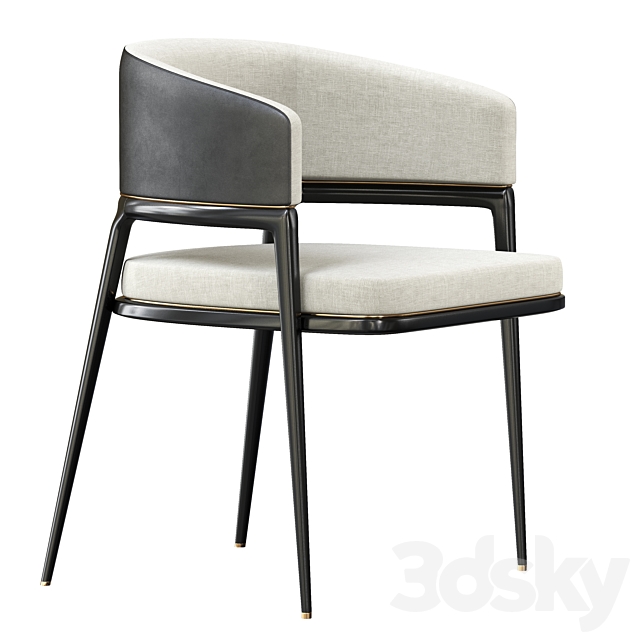 DINING CHAIR Mark 3DSMax File - thumbnail 1