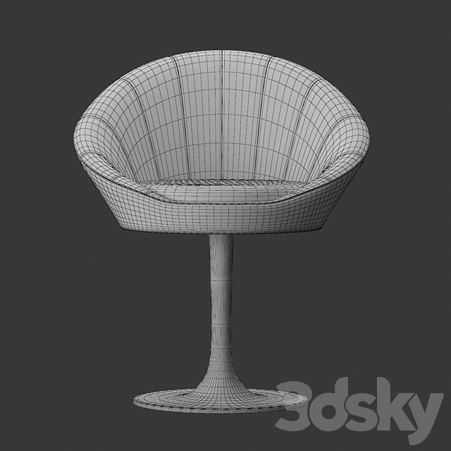 DINING CHAIR O’NEILL (Eichholtz) 3DSMax File - thumbnail 4