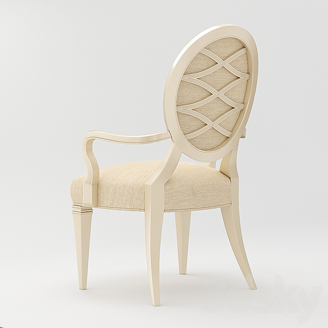 Dining chair Taste-Full Arm Caracole. CLA-016-274 3DSMax File - thumbnail 2