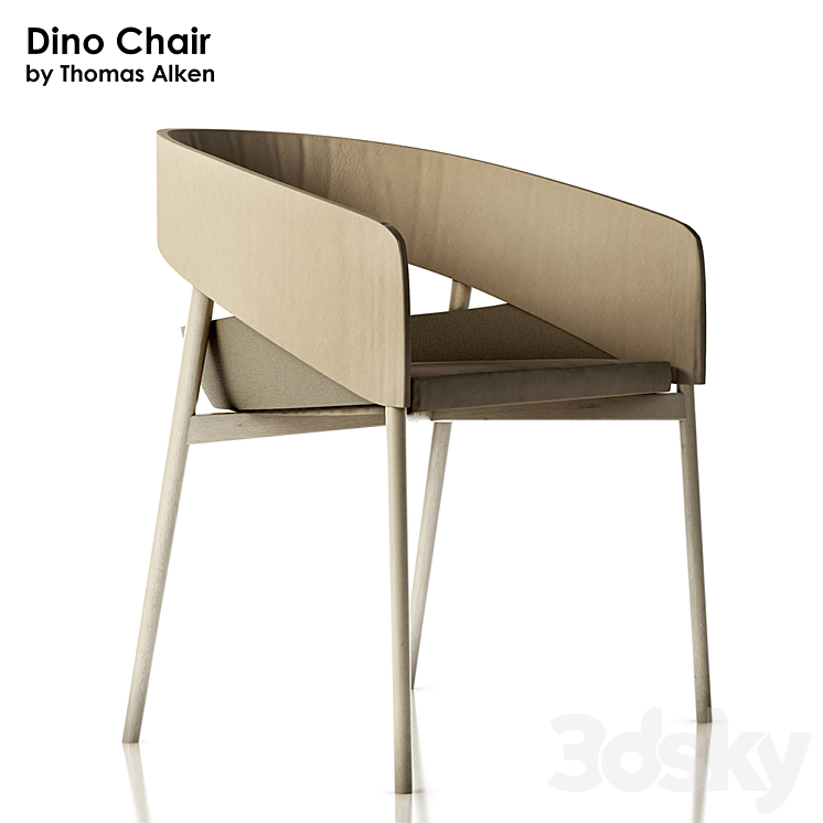 Dino Chair by Thomas Alken 3DS Max - thumbnail 1