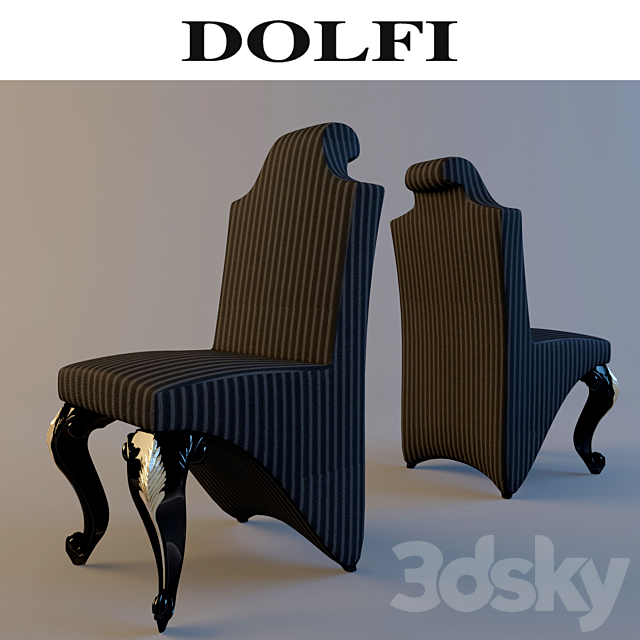 Dolfi chair 3ds Max - thumbnail 1