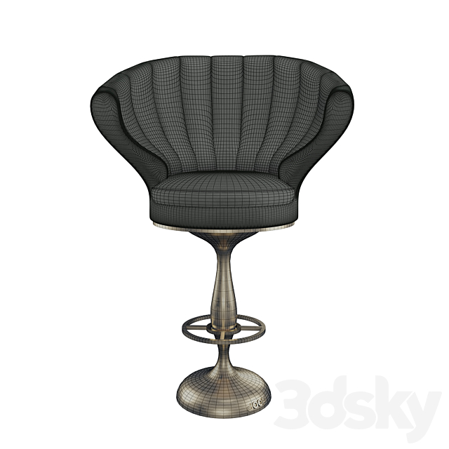 doop stool 3DSMax File - thumbnail 5