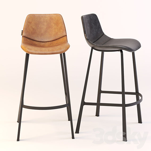 Dutchbone FRANKY barstool 3DSMax File - thumbnail 1