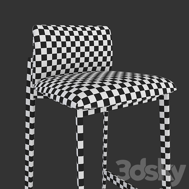 DWR Contour Barstool 3DSMax File - thumbnail 3