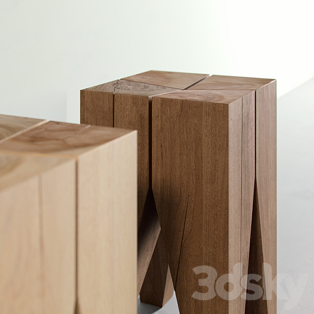 e15 Backenzahn stool 3DSMax File - thumbnail 2