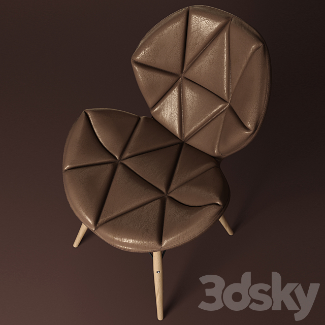 eames chair 3DS Max Model - thumbnail 4