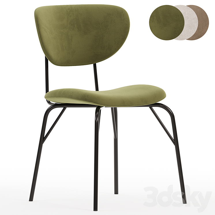 EASYLINE COCOON chair 3DS Max Model - thumbnail 1