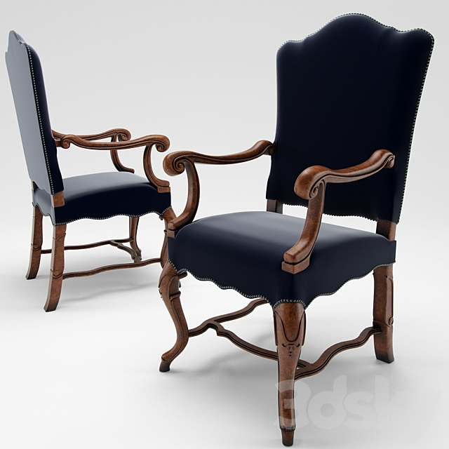 ebanista TREVISO ARM CHAIR 3DSMax File - thumbnail 1