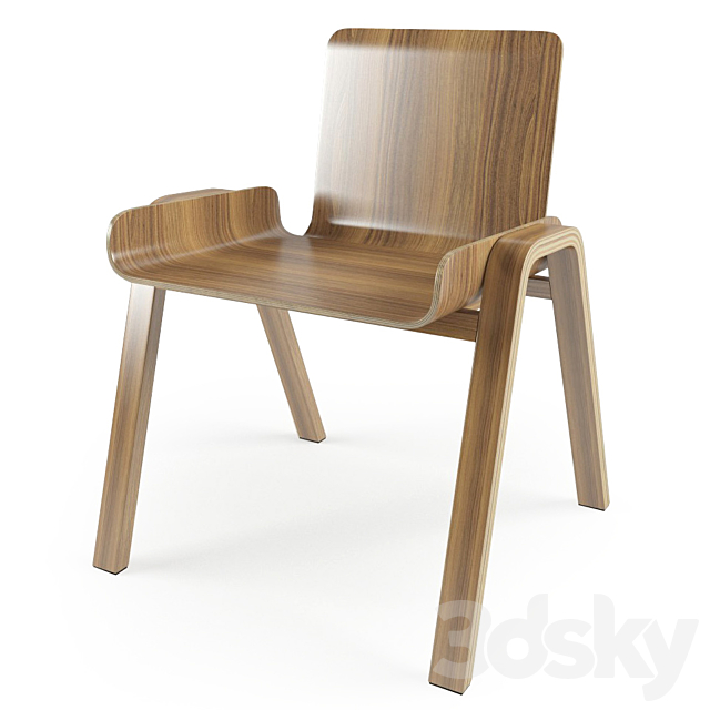 Economical Chair Seungji Mun 3DSMax File - thumbnail 1