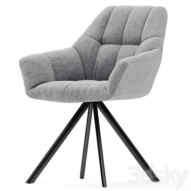 Eddy chair 3DS Max Model - thumbnail 1