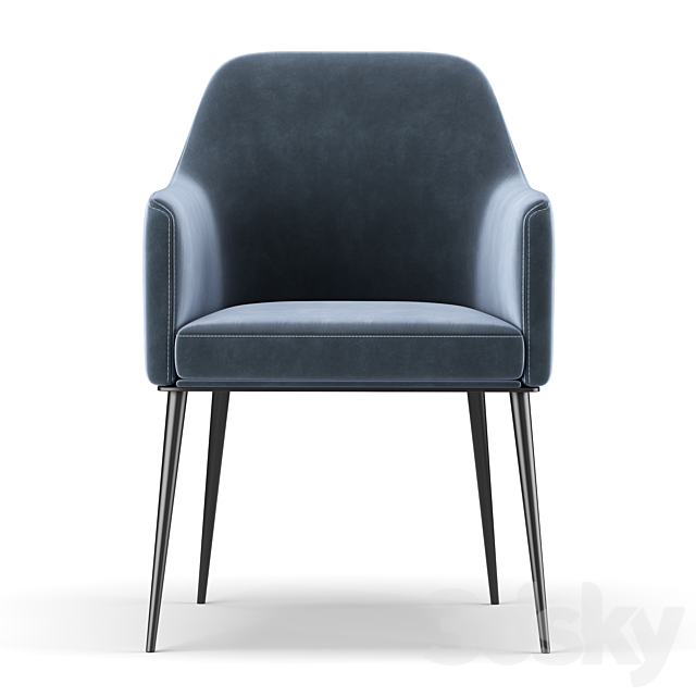 Eetstoel Chair 3DS Max Model - thumbnail 2