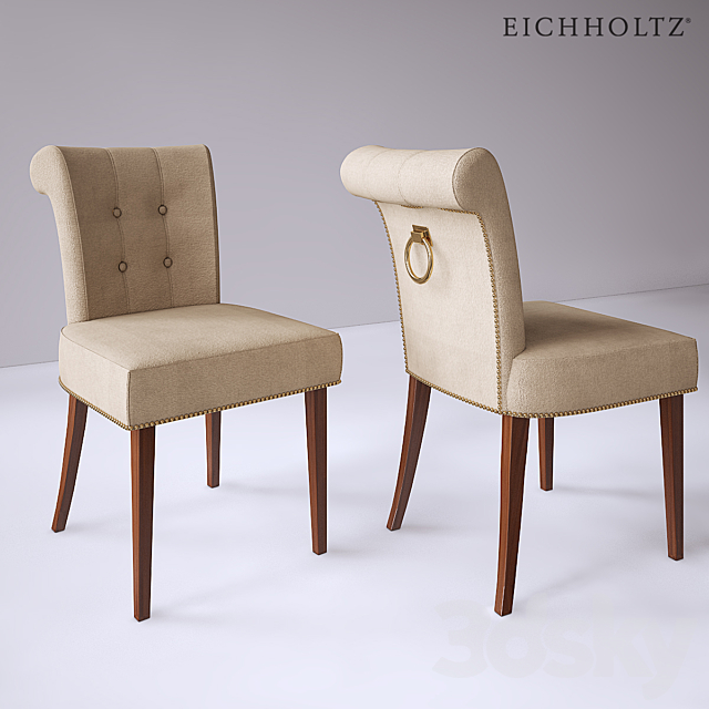 Eichholtz _ Chair Key Largo 3DSMax File - thumbnail 1