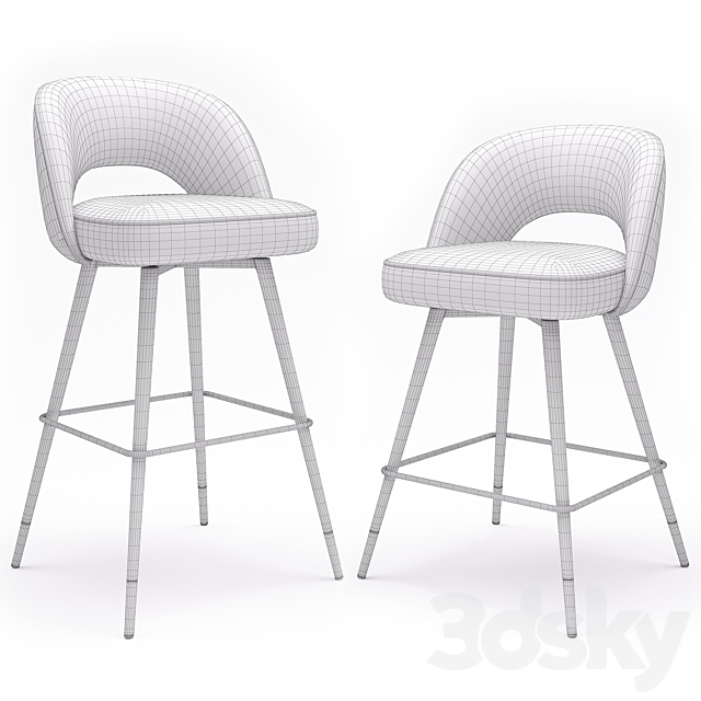 Eichholtz Bar Stool Cliff 3DSMax File - thumbnail 5