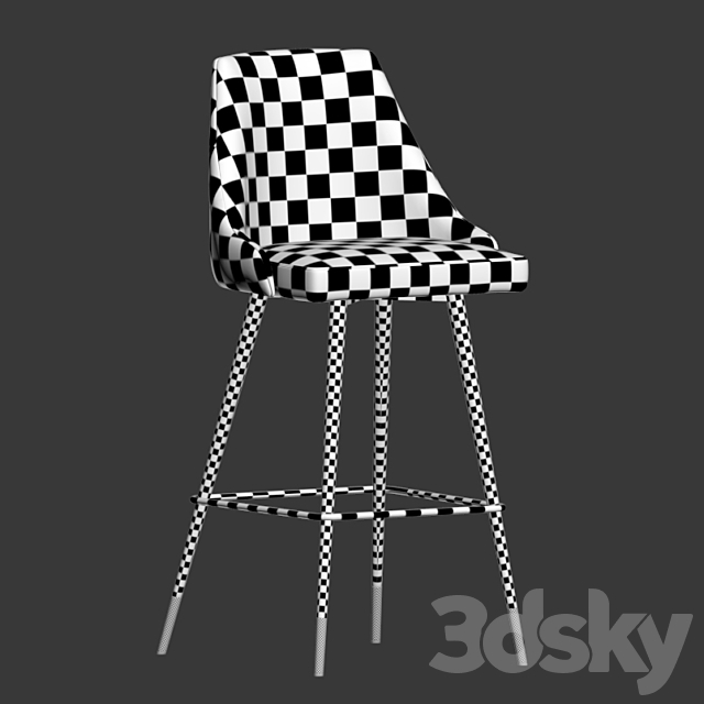 Eichholtz cedro barstool 3DSMax File - thumbnail 3