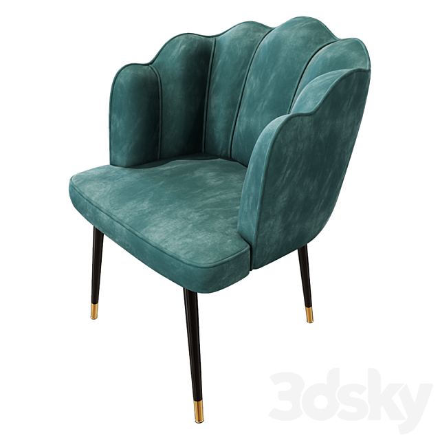 Eichholtz CHAIR BRISTOL 3DSMax File - thumbnail 2