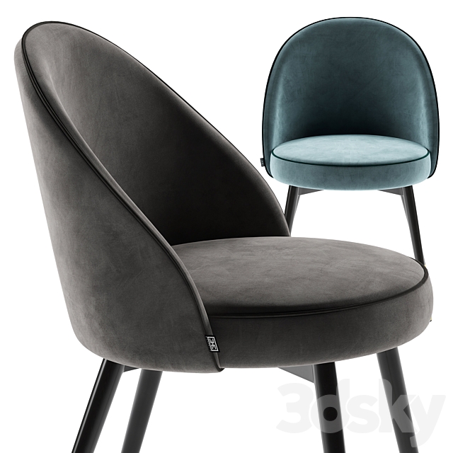 Eichholtz  Cooper chair 3DSMax File - thumbnail 2