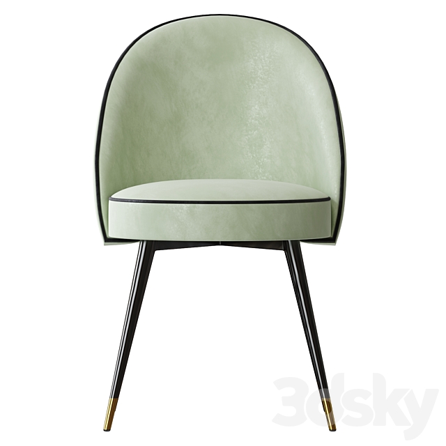 Eichholtz Cooper Dining Chair 3DS Max Model - thumbnail 3