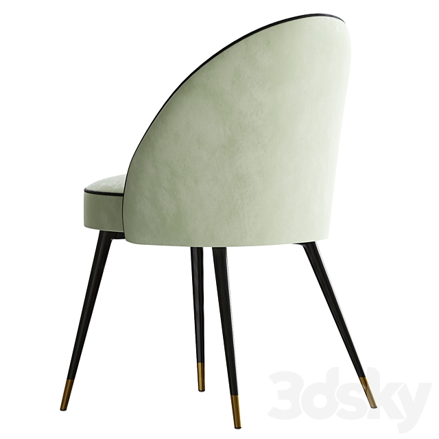 Eichholtz Cooper Dining Chair 3DS Max Model - thumbnail 4