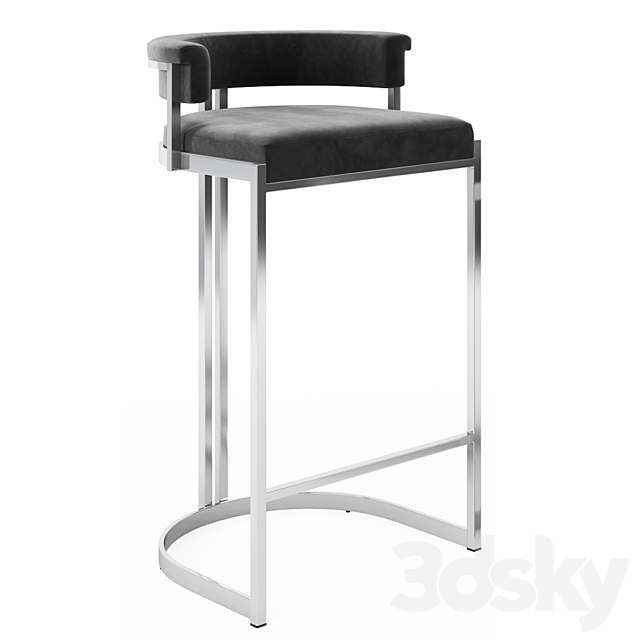 Eichholtz Dante Bar Stool 3DSMax File - thumbnail 2