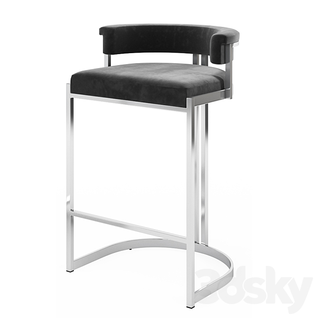 Eichholtz Dante Bar Stool 3DSMax File - thumbnail 3