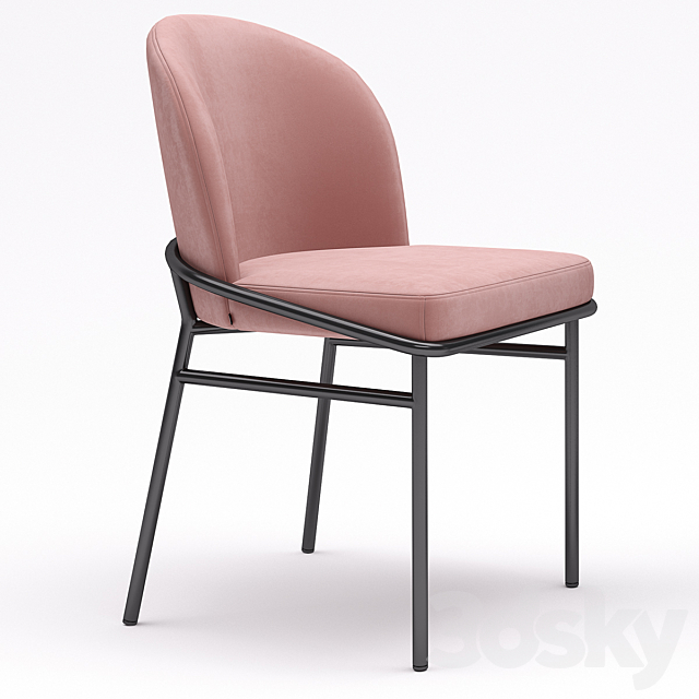 Eichholtz Dining Chair Willis 3DSMax File - thumbnail 2