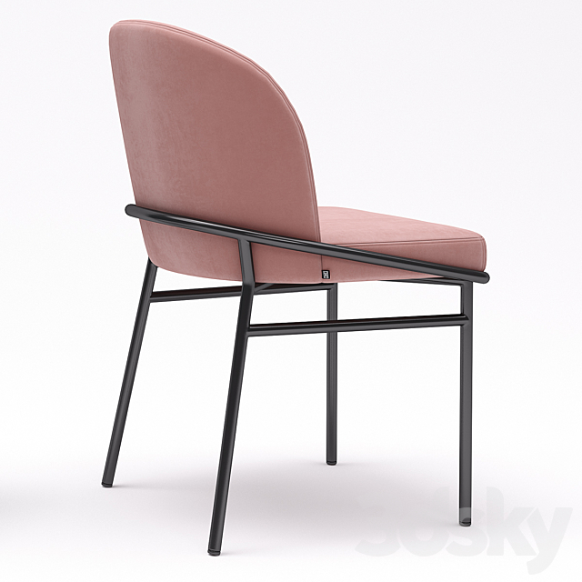 Eichholtz Dining Chair Willis 3DSMax File - thumbnail 3